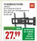 Marktkauf Delbrück - TV-Wandhalterung WM2453 Angebot im Prospekt TV-Wandhalterung WM2453 bei Marktkauf im Delbrück Prospekt für 27,99 €
