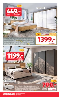 Boxspringbett im aktuellen Segmüller Prospekt (München) Boxspringbett im Segmüller Prospekt "Zum Glück gibt’s Segmüller - Bestseller zu Bestpreisen" mit 20 Seiten (München)