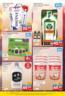 Vodka im Netto Marken-Discount Prospekt "netto-online.de - Exklusive Angebote" mit 24 Seiten (Leipzig)