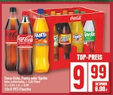 Coca-Cola oder Fanta oder Sprite von  im aktuellen EDEKA Prospekt für 9,99 €