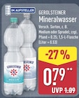 Mineralwasser Medium Angebote von Gerolsteiner bei ALDI Nord Wolfsburg für 0,79 €