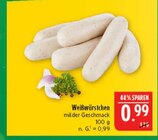 Marktkauf Döbeln - Weißwürstchen Angebot im Prospekt Weißwürstchen bei Marktkauf im Döbeln Prospekt für 0,99 €