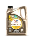 Promo TotalEnergies Quartz Ineo ECS 5W-30, Huile moteur essence et Diesel, 5 Litres à 50,90 € dans le catalogue CarterCash à Chasseneuil-du-Poitou