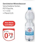 Aktuelles Mineralwasser Angebot bei GLOBUS in Offenbach (Main) ab 0,79 €
