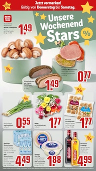 Champignons im REWE Prospekt "Dein Markt" mit 32 Seiten (Duisburg)