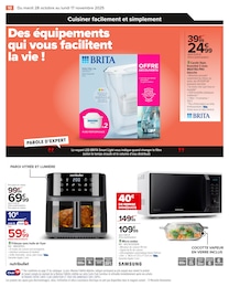 Prix et réduction Brita dans le prospectus Carrefour en cours Offre Brita dans le catalogue Carrefour du moment à la page 12