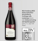Haberschlachter Heuchelberg Trollinger mit Lemberger Angebote von Württemberg WZG bei Marktkauf Ravensburg für 3,99 €