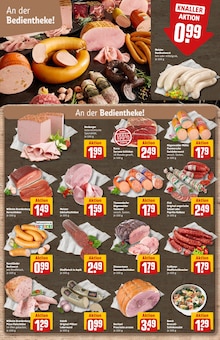 Bratwurst im aktuellen REWE Prospekt (Berlin) Bratwurst im REWE Prospekt "Dein Markt" mit 34 Seiten (Berlin)