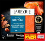 SAUMON FUMÉ DE NORVÈGE LABEYRIE - LABEYRIE en promo chez Auchan Hypermarché SAUMON FUMÉ DE NORVÈGE LABEYRIE - LABEYRIE dans le catalogue Auchan Hypermarché