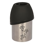 Trixie Reisetrinkflasche Edelstahl mit Kunststofftrinknapf  300 ml bei Zookauf im Dinkelsbühl Prospekt für 8,89 €