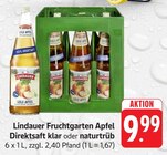 Trinkgut - Apfel Direktsaft klar Angebot im Prospekt Apfel Direktsaft klar bei Trinkgut im Prospekt "" für 9,99 €