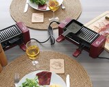 Raclette 2 personnes happy connect 2 meuuuh...! piment - LITTLE BALANCE en promo chez Cuisine Plaisir Talence à 24,99 €