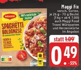 Fix Spaghetti Bolognese im Angebot bei E center in Kaarst Fix Spaghetti Bolognese Angebote von Maggi bei E center Kaarst für 0,49 €