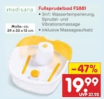 Fußsprudelbad FS881 im Angebot bei Netto Marken-Discount in Wolfsburg Fußsprudelbad FS881 Angebote von medisana bei Netto Marken-Discount Wolfsburg für 19,99 €