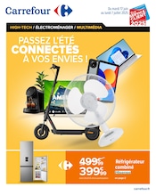 Catalogue Carrefour à Cormontreuil cette semaine, valable du 17/06/2025 au 07/07/2025 Prospectus Carrefour à Cormontreuil, "EZ L’ÉTÉ CONNECTÉS À VOS ENVIES !", 14 pages de promos valables du 17/06/2025 au 07/07/2025