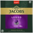 Lungo Intenso Kaffeekapseln von Jacobs für 4,99 € bei REWE im Angebot Lungo Intenso Kaffeekapseln von Jacobs im aktuellen REWE Prospekt