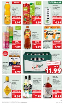 Gin im Kaufland Prospekt "Aktuelle Angebote" mit 62 Seiten (Gelsenkirchen)