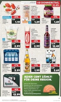 Krombacher im Kaufland Prospekt "Hier bin ich richtig" mit 66 Seiten (Hattingen)