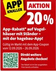 App-Rabatt Angebote bei Hagebaumarkt Schwerin