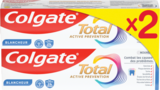 DENTIFRICE TOTAL ACTIVE BLANCHEUR COLGATE - COLGATE en promo chez Auchan Hypermarché DENTIFRICE TOTAL ACTIVE BLANCHEUR COLGATE - COLGATE dans le catalogue Auchan Hypermarché