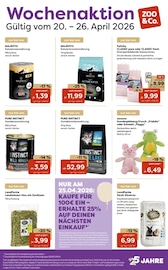 Aktueller ZOO und Co. Prospekt mit Katzenfutter, "Wochenaktion", Seite 1