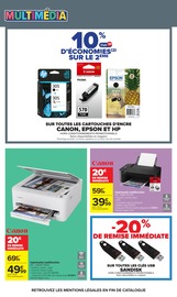 Promos Clé Usb dans le catalogue "L'ÉTÉ À LA PLAGE, LA RENTRÉE À LA PAGE." de Carrefour Market Clé Usb en promo dans le catalogue Carrefour Market à la page 19