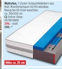 Aktuelles Matratze Angebot bei Opti-Megastore in Bremerhaven ab 299,00 €