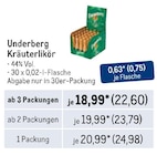 Aktuelles Kräuterlikör Angebot bei Metro in Magdeburg ab 22,60 €