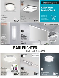 Deckenleuchten Angebot im aktuellen reuter Prospekt auf Seite 24
