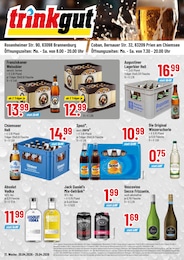 Aktueller Trinkgut Discounter Prospekt für Übersee: Aktuelle Angebote mit 4} Seiten, 20.04.2026 - 25.04.2026