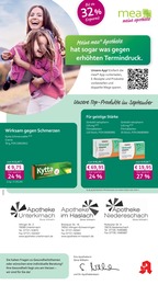 Apotheken Prospekt von mea - meine apotheke in Zimmern Aktueller mea - meine apotheke Apotheken Prospekt für Zimmern: Unsere September-Angebote mit 4} Seiten, 01.09.2026 - 30.09.2026