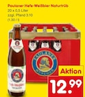 Aktuelles Hefe-Weißbier Naturtrüb Angebot bei Netto Marken-Discount in Rottenburg (Neckar) ab 12,99 €