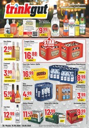 Coca Cola im Trinkgut Prospekt in Erkelenz Aktueller Trinkgut Prospekt mit Coca Cola, "Aktuelle Angebote", Seite 1