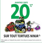 Intermarché Alès - Promo 20% avantage carte sur tout Tortues Ninja Promo 20% avantage carte sur tout Tortues Ninja à dans le catalogue Intermarché à Alès