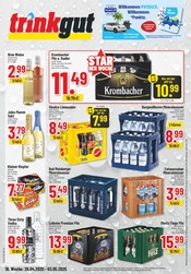 Trinkgut GetrĂ€nkemarkt Prospekt der aktuellen Woche mit 6 Seiten, gĂŒltig von 28.04.2025 bis 03.05.2025, in Straelen und Umgebung Aktueller Trinkgut GetrĂ€nkemarkt Prospekt in Straelen und Umgebung, "Aktuelle Angebote" mit 6 Seiten, 28.04.2025 - 03.05.2025