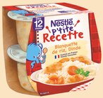Bols p'tite recette blanquette de riz dinde - NESTLÉ dans le catalogue Intermarché