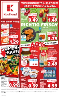 Nutella im aktuellen Kaufland Prospekt (Marburg) Nutella im Kaufland Prospekt "Hier bin ich richtig" mit 61 Seiten (Marburg)