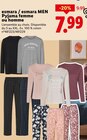 Pyjama femme ou homme - ESMARA - ESÙARA MEN en promo chez Lidl Carcassonne à 7,99 €