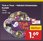 Trick or Treat – Vollmilch Schokoladen Konfekt im Angebot bei Netto Marken-Discount in Oldenburg Trick or Treat – Vollmilch Schokoladen Konfekt Angebote bei Netto Marken-Discount Oldenburg für 1,69 €