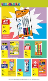 Fournitures Scolaires en promo dans le catalogue Carrefour Market à la page 48