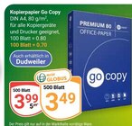 Kopierpapier Go Copy im Angebot bei GLOBUS in Halle Kopierpapier Go Copy Angebote bei GLOBUS Halle für 3,49 €