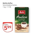 Melitta Kaffee im Angebot bei GLOBUS in Braunschweig Melitta Kaffee Angebote bei GLOBUS Braunschweig für 5,99 €