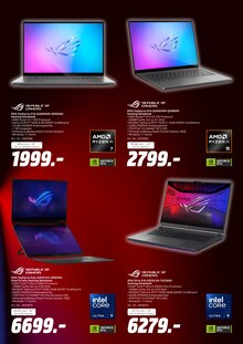 Laptop im MediaMarkt Saturn Prospekt "xperion DAS ZUHAUSE FÜR ECHTE GAMER & CREATOR" mit 12 Seiten (Berlin)