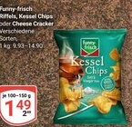 Aktuelle Chips Angebote bei GLOBUS in Jena Aktuelles Riffels, Kessel Chips oder Cheese Cracker Angebot bei GLOBUS in Jena ab 1,49 €