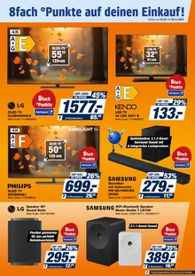 Fernseher im expert Prospekt "RUDI HOLT DIE °PUNKTE! PAYBACK NEU BEI expert" mit 12 Seiten (Cottbus)