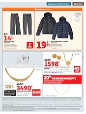 Promos Doudoune Homme dans le catalogue "LES HALLES d'automne" de Auchan Hypermarché Doudoune Homme en promo dans le catalogue Auchan Hypermarché à la page 41