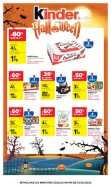 Promos Chocolat dans le catalogue "HAHA HALLOWEEN" de Carrefour Chocolat en promo dans le catalogue Carrefour à la page 7
