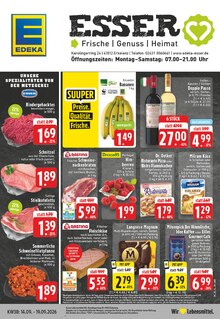 EDEKA Prospekt der KW 37 "Aktuelle Angebote" Aktueller EDEKA Prospekt "Aktuelle Angebote" Seite 1 von 28 Seiten