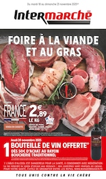 Catalogue Supermarchés de Intermarché Super à Luxeuil-les-Bains Prospectus Intermarché Super à Luxeuil-les-Bains, "FOIRE À LA VIANDE ET AU GRAS", 24 pages, 18/11/2025 - 23/11/2025