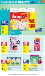 Offre Serviettes Hygiéniques dans le catalogue Carrefour du moment à la page 65